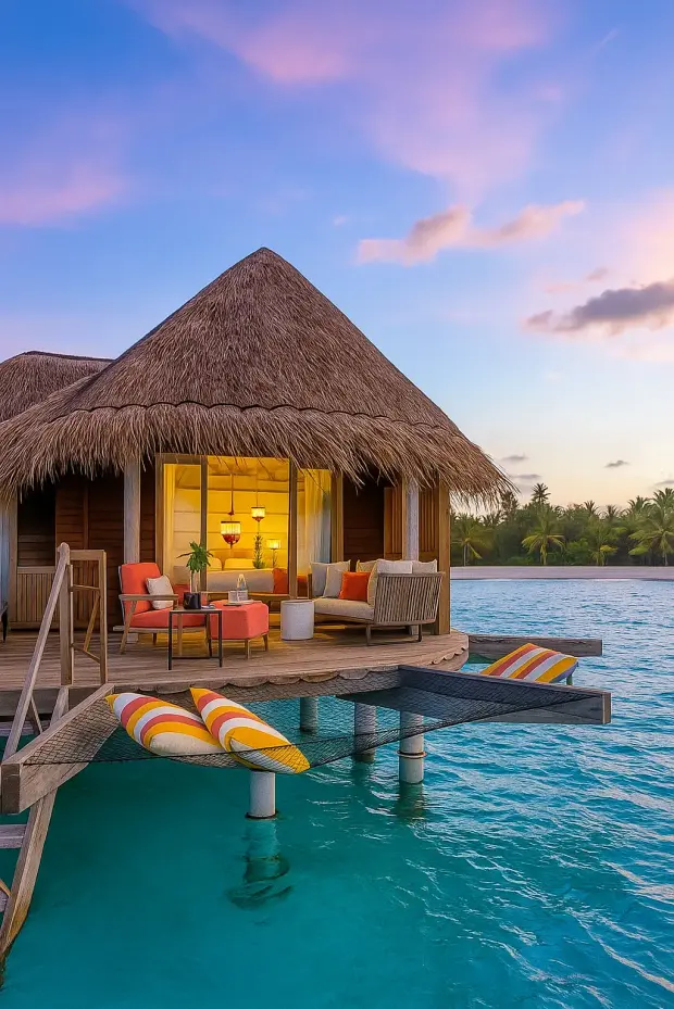 Мальдивы: отель – остров