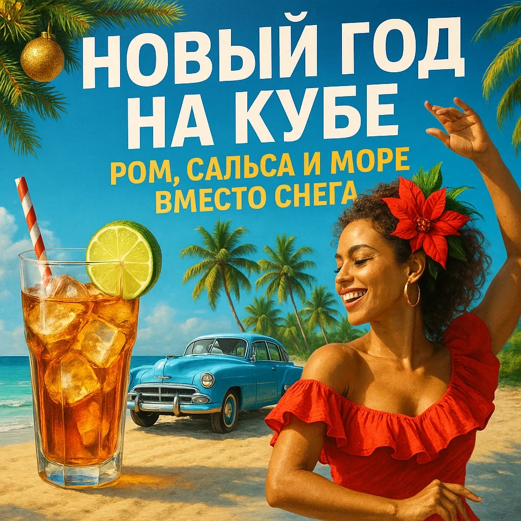 Статья: Новый год на Кубе: ром, сальса и море вместо снега